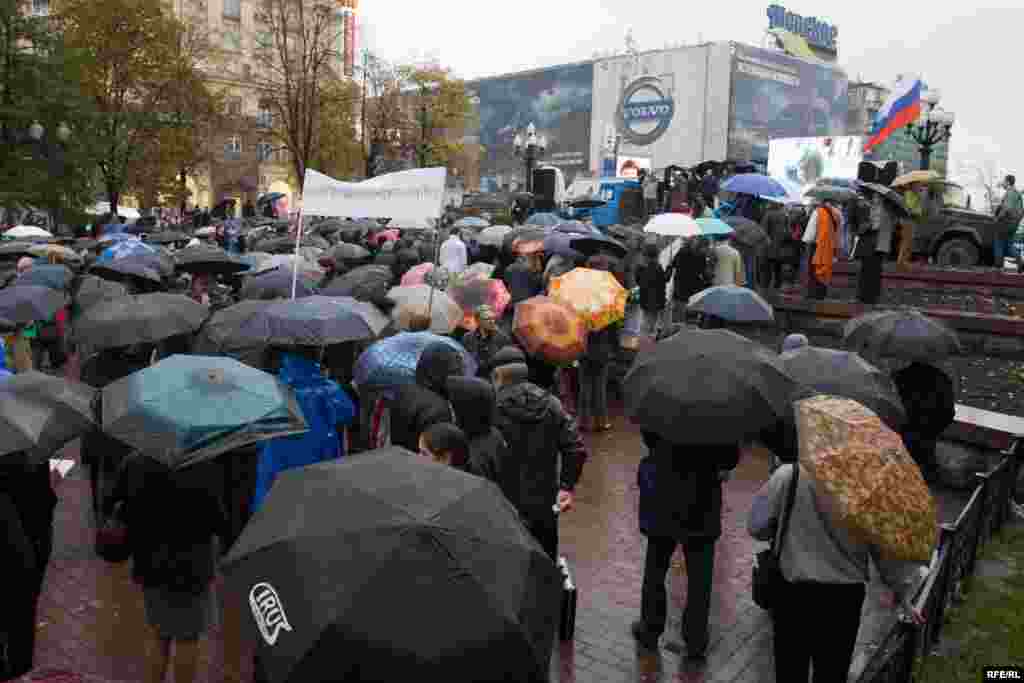 Митинг памяти Анны Политковской.