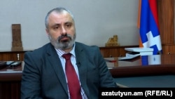 Nagorno Karabakh - Davit Babayan, Foreign Minister of Nagorno Karabakh, Stepanakert,31Mar,2022