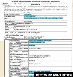 С 2006 года супруга судьи Елена Василенко и дочь Юлия имеют в собственности совокупно половину квартиры в Москве на улице Летчика Бабушкина