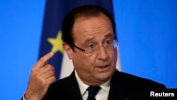 Fransa prezidenti Hollande