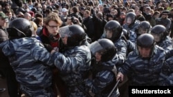 Митинг против коррупции в Москве