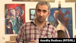 Azerbaijan. Baku. Painter Emin Gahramanov