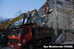 Взрыв газа в Магнитогорске