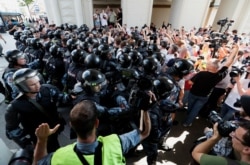 Акция оппозиции в Москве. 27 июля 2019 года