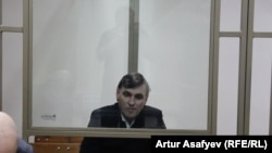 Преподаватель истории Алексей Чирний в зале суда. Архивное фото