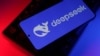 Illustration shows Deepseek logo