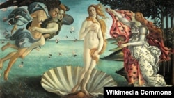 15-ci əsr italyan rəsssamı Sandro Botticelli-nin ilahə Veneranı təsvir edən bu şedevri Florensiyada Uffizi qalereyasında saxlanır. 