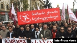 Tbilisidə müxalifətin yürüşü, 9 aprel 2009 